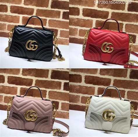 gucci top handle marmont mini|Gucci Marmont shoulder bag.